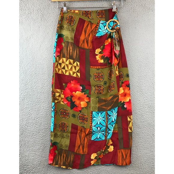 Compagnie Internationale Dresses & Skirts - Vintage Compagnie Internationale Express wrap Floral skirt size 1